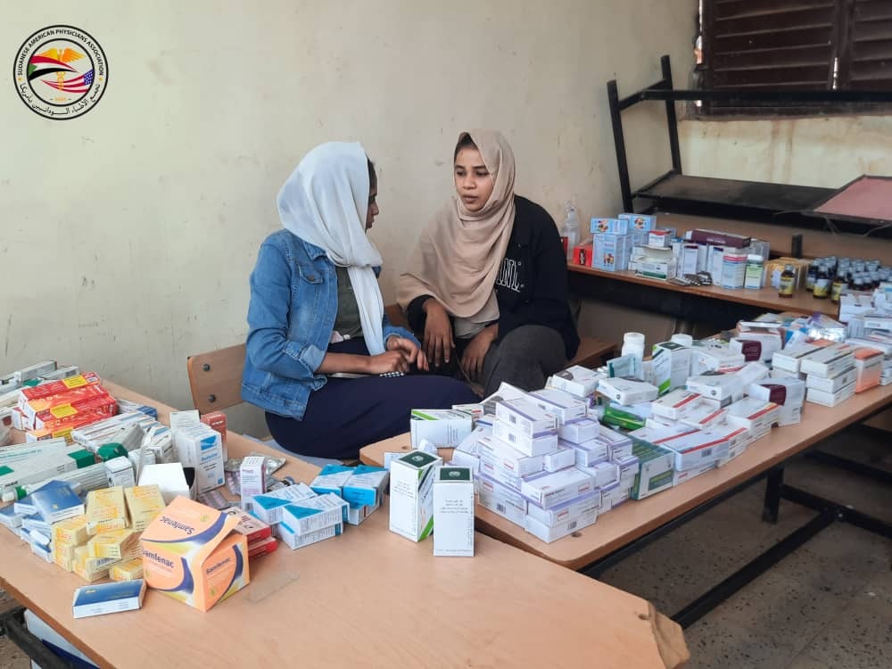 medical supplies for Sudanese people